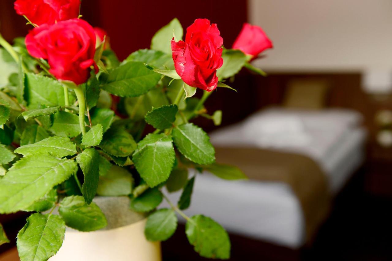 Hotel U Hada Žatec Bagian luar foto